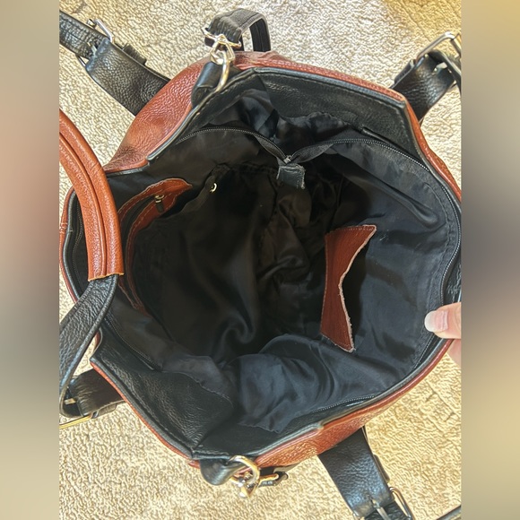 Handmade Leather Hobo - Picture 2 of 4